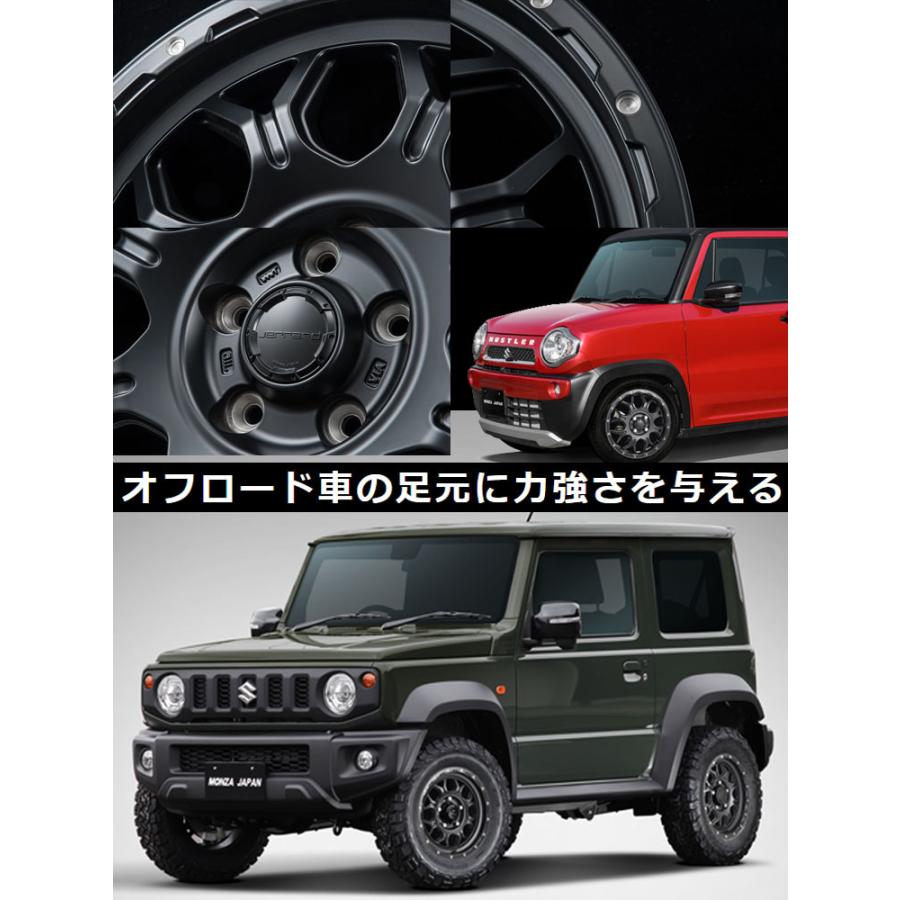 16インチ 4H100 6J 6J+41 4穴 ホイール 【2本セット 新品】  HI-BLOCK JERRARD (SBK/M) 送料無料 モンツアジャパンの画像
