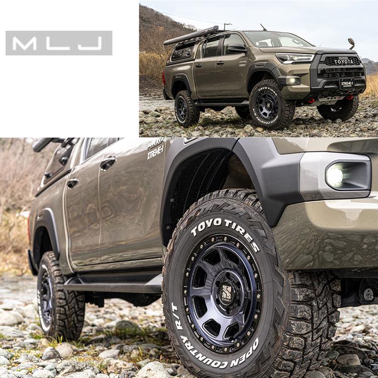 MLJ 17インチ 5H114.3 8J 8J+35 5穴 ホイール 【4本セット 新品 