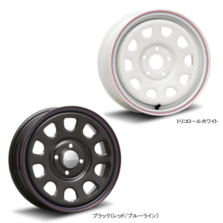 送料無料 MLJ DAYTONA SS 5J-14 +42 4H-100 (14インチ) 4H100 5J+42【2本セット 新品】｜csj2｜03