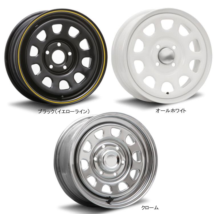 送料無料 MLJ DAYTONA SS 5J-14 +42 4H-100 (14インチ) 4H100 5J+42【2本セット 新品】｜csj2｜02