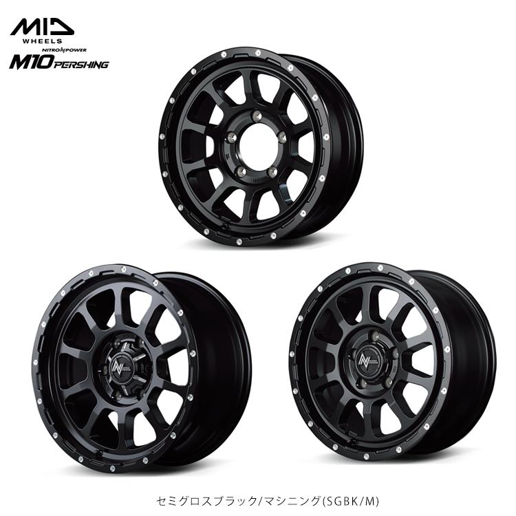 NITRO POWER（ナイトロパワー） 16インチ 6H139.7 6.5J 6.5J+38 6穴 