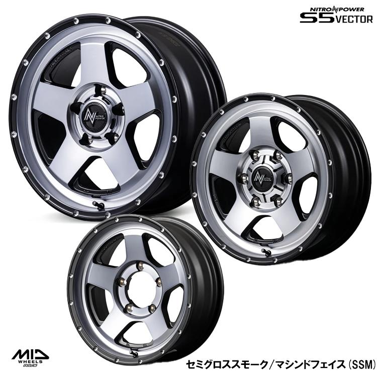NITRO POWER（ナイトロパワー） 16インチ 5H114.3 7J 7J+40 5穴 