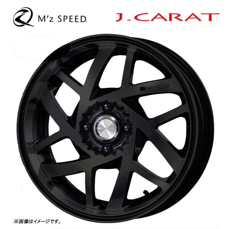 M'z SPEED 17インチ 5H100 7J 7J+48 5穴 ホイール 【4本セット 新品