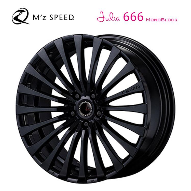 M'z SPEED 19インチ 5H114.3 8J 8J+48 5穴 ホイール 【2本セット 新品