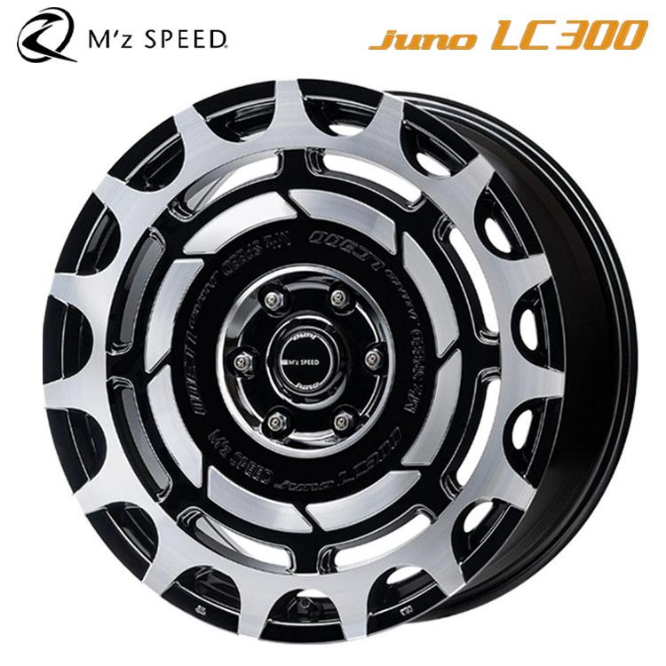 M'z SPEED 送料無料 エムズスピード M'z SPEED juno LC300 8.5J-18 +55