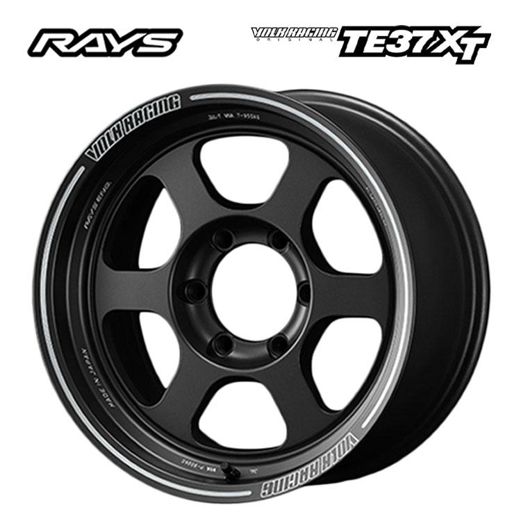 RAYS TE37XT 6穴　18インチ8J RAYS 18インチ 6H139.7 8J 8J+20 6穴 ホイール 【4本セット 新品