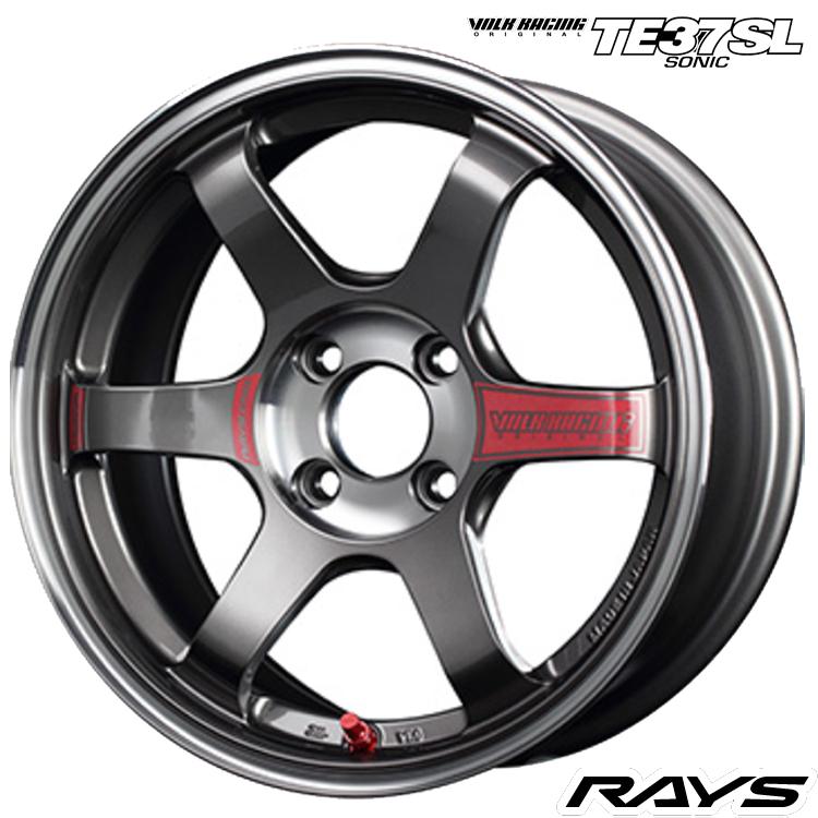 RAYS 送料無料 レイズ VOLK RACING TE37 SONIC SL (PG) 8J-16 + RAYS 送料無料 レイズ VOLK RACING TE37 SONIC SL (PG) 8J-16 +