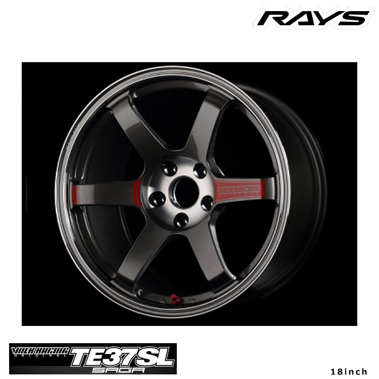 RAYS 送料無料 レイズ RAYS VOLK RACING TE37 SAGA SL (PG)(18inch