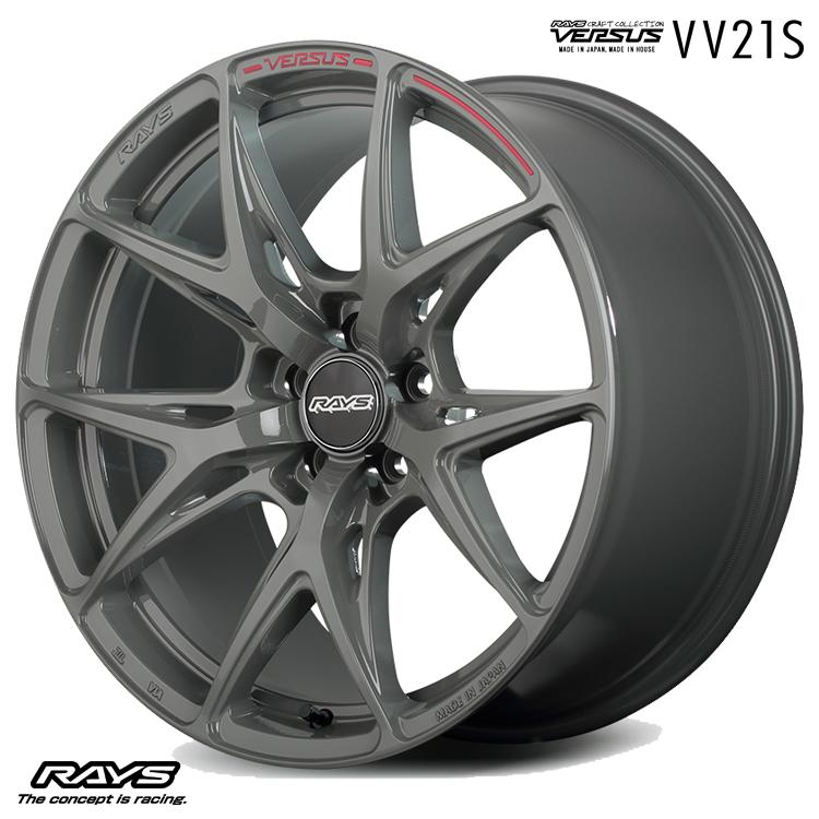 RAYS VERSUS VV21S ホイール4本セット 18×8J 38-5H - 18インチ