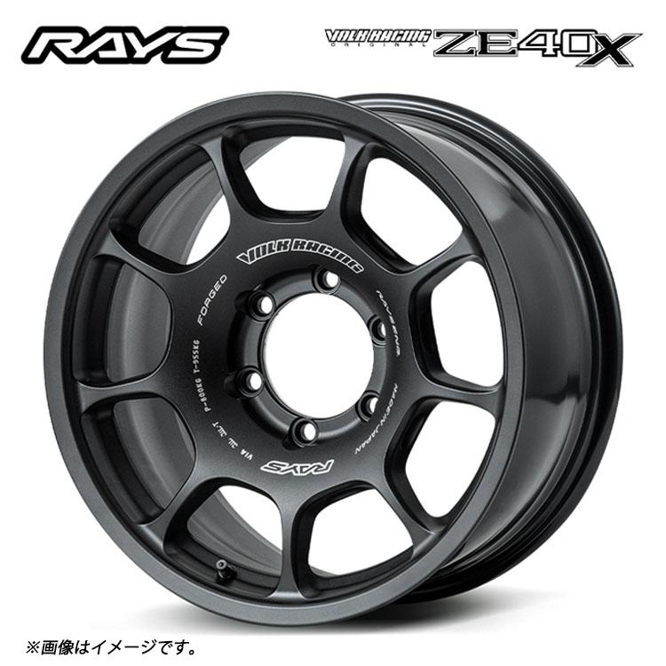 送料無料 レイズ VOLK RACING ZE40X 8J-17 +20 6H-139.7 (17インチ 