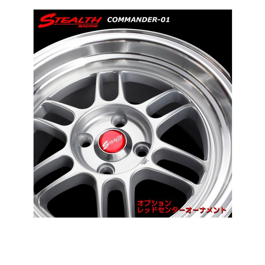15インチ 4H100 8J 8J+25 4穴 ホイール 【1本単品 新品】 SL/P