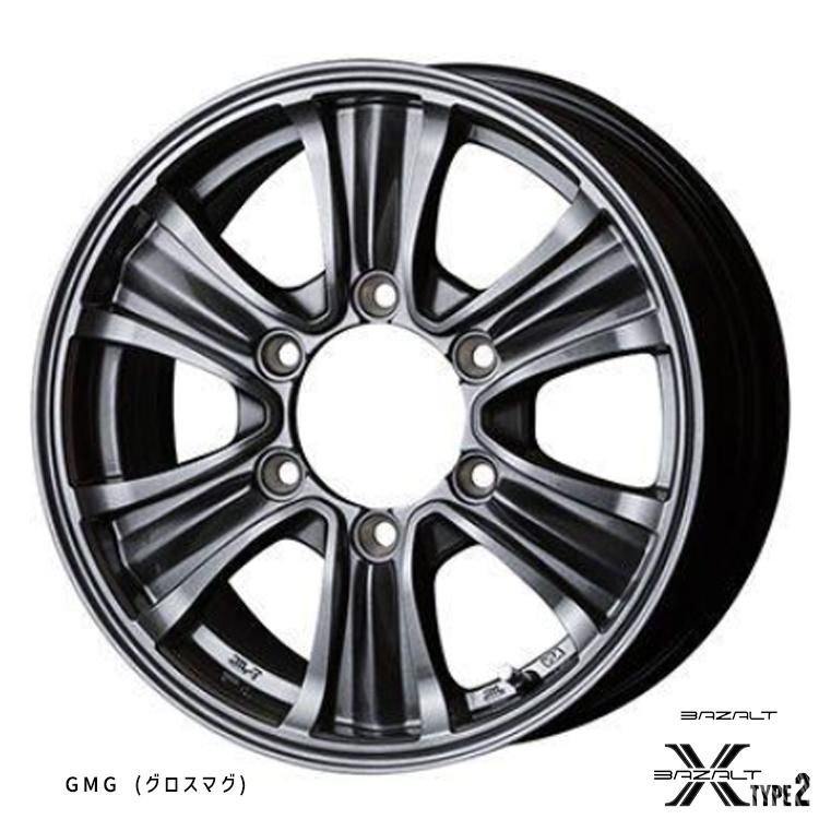 18インチ 5H150 8J 8J+50 5穴 ホイール 【4本セット 新品】 BAZALT-X