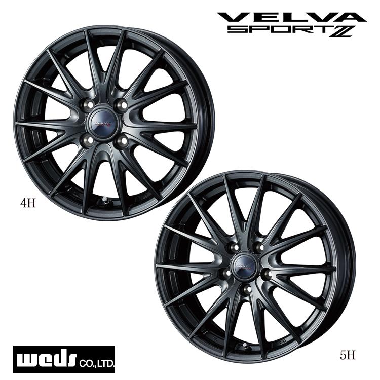 WEDS - 19in 5H114.3 7.5J 7.5J+38 5穴 車輪 【2本仕かける 新品】  VELVA SPORT2 貨物輸送無料 ウェッズ