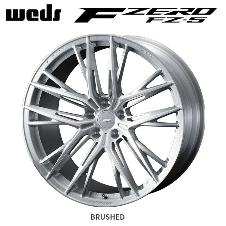 WEDS - 18in 5H114.3 8.5J 8.5J+35 5穴 車輪 【2本仕掛ける 新品】  F ZERO FZ-5 貨物輸送無料 ウェッズ アルミホイール-タイヤ、ホイール