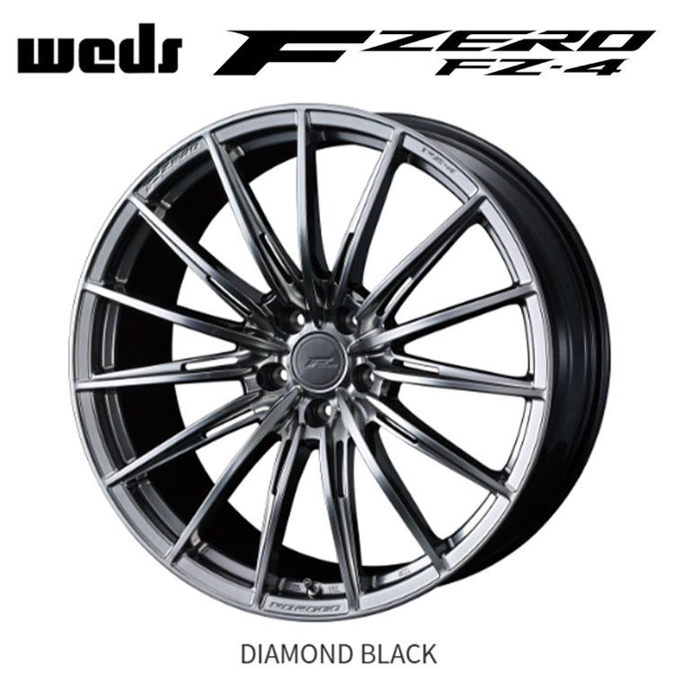 18インチ 5H114.3 8J 8J+45 5穴 ホイール 【2本セット 新品】  F ZERO FZ-4 送料無料 ウェッズ