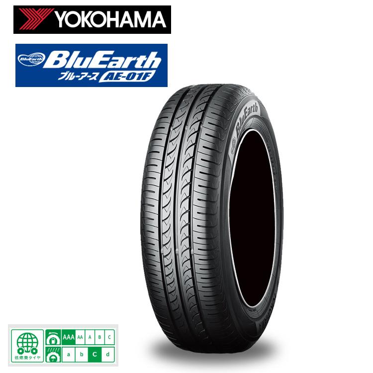 送料無料 ヨコハマタイヤ サマータイヤ YOKOHAMA BLUEARTH AE-01F ブルーアース AE-01F 185/60R15 84H 【4本セット新品】｜csj2