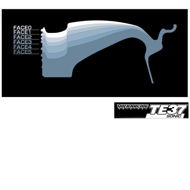16インチ 4H100 8J 8J+35 4穴 ホイール 【4本セット 新品】  VOLK RACING TE37 SONIC  送料無料 レイズの画像