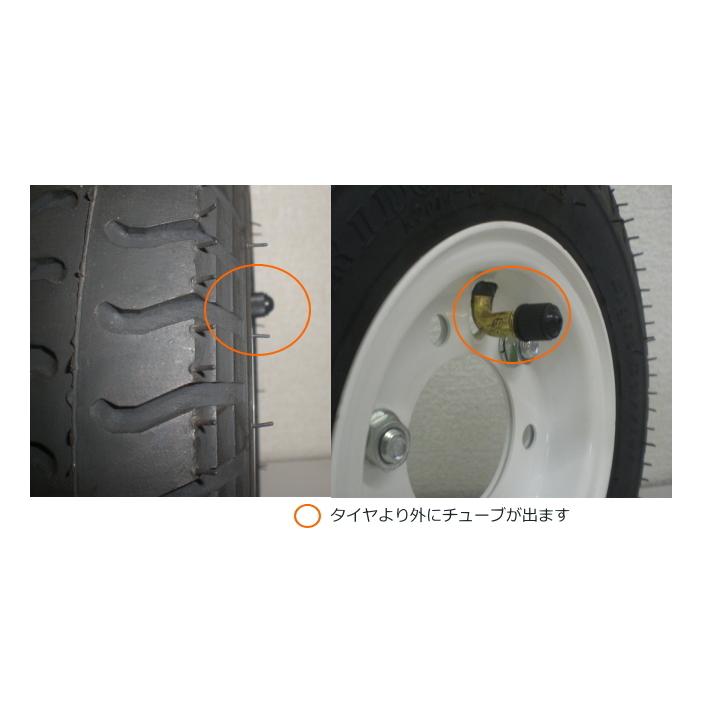 ★専用　タイヤ、チューブ込み タイヤチューブ フォークリフト用（ラジアル兼用）5.00-8サイズ JS2