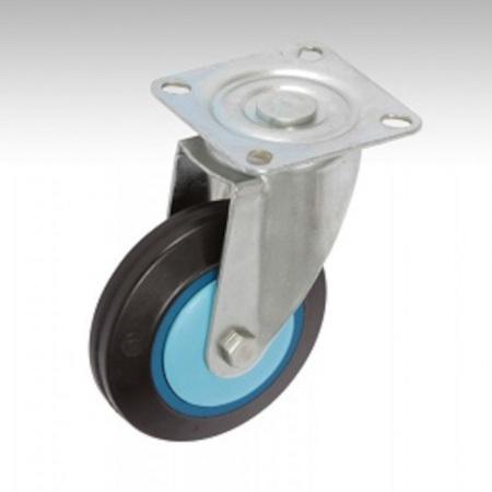 300kg スチール台車 足踏みストッパー付き JACK300-DX-DS