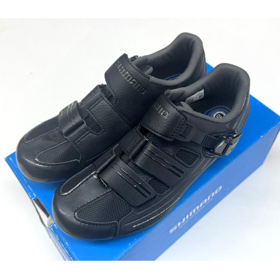 美品 25.8㎝◎シマノ ビンディングシューズ RP3 SH-RP300-EW シマノ（SHIMANO） SHIMANO RP3 SH-RP300 サイズ25.2cm EU40 ブラック