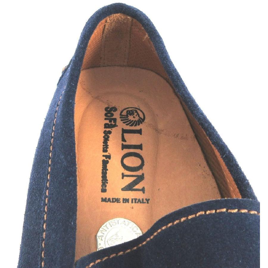 イタリア製 メンズ本革スエードスリッポン 静電気除去機能搭載 ドライビングシューズ 紳士靴 Lion ライオン 送料無料 大塚製靴 In 176 In 176 Cyber Space Outlet 通販 Yahoo ショッピング