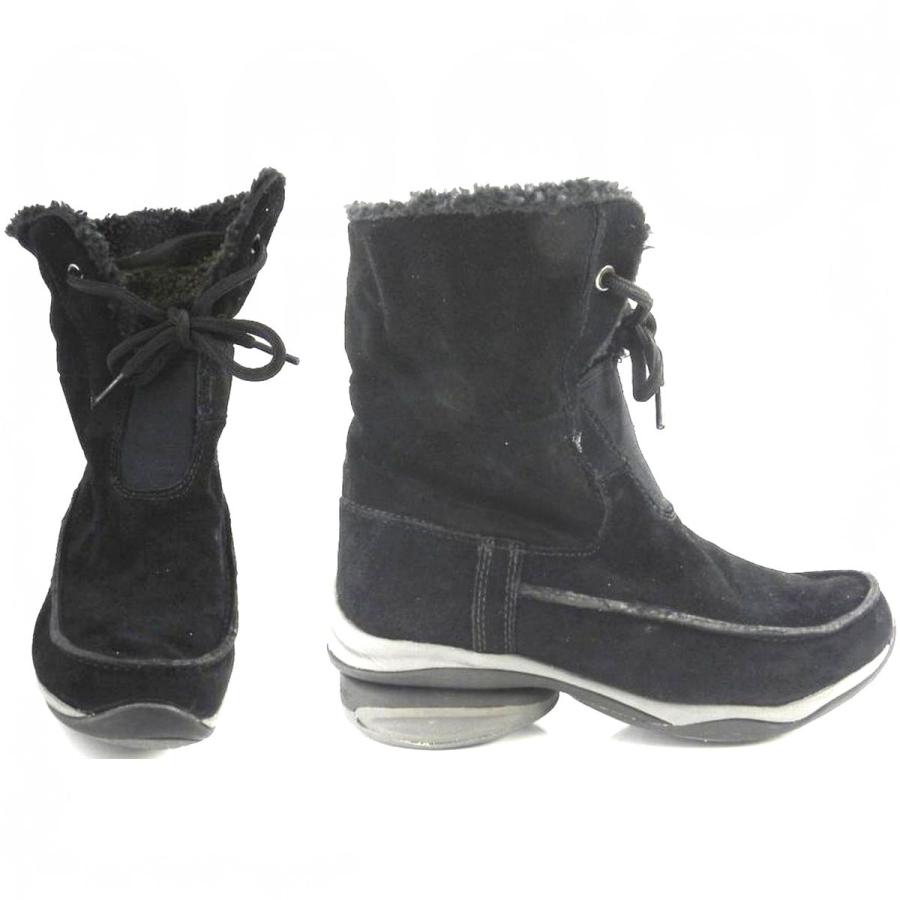 ハッシュパピー（Hush Puppies） 22.5cm 黒 本革 撥水HPスエードボア 