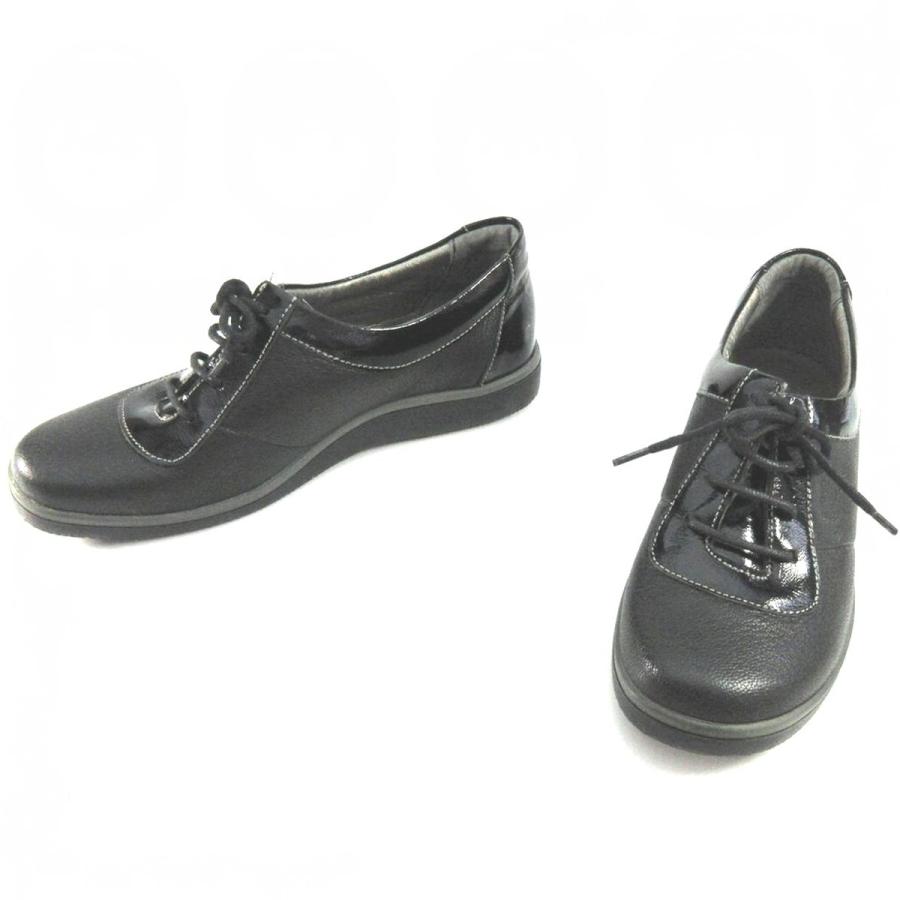 ハッシュパピー 本革レースアップパンプス スニーカー Hush Puppies 