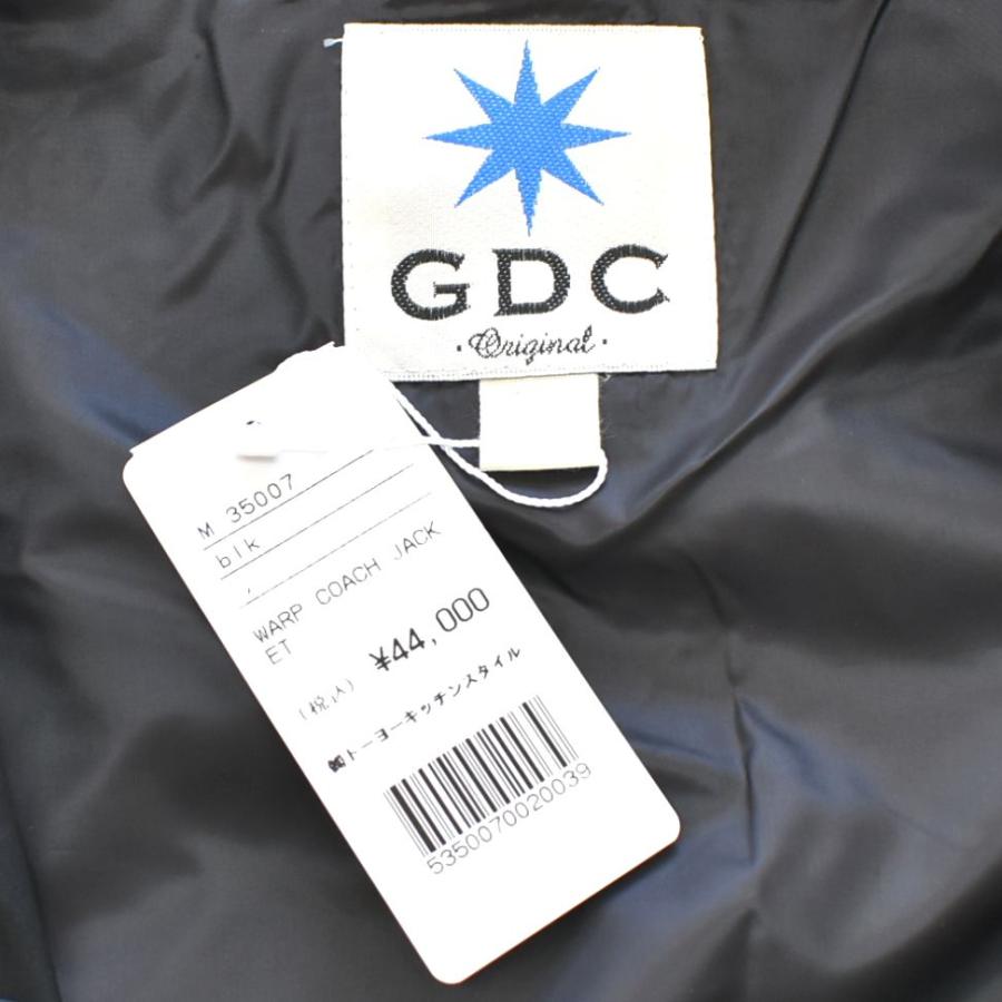 GDC ジーディーシー 日本製 長袖ナイロンコーチジャケット