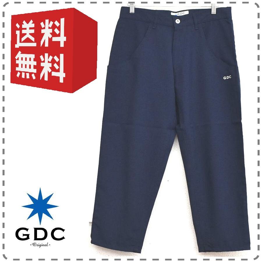 GDC メンズLサイズ ネイビー 日本製 Greekパンツ メンズパンツ