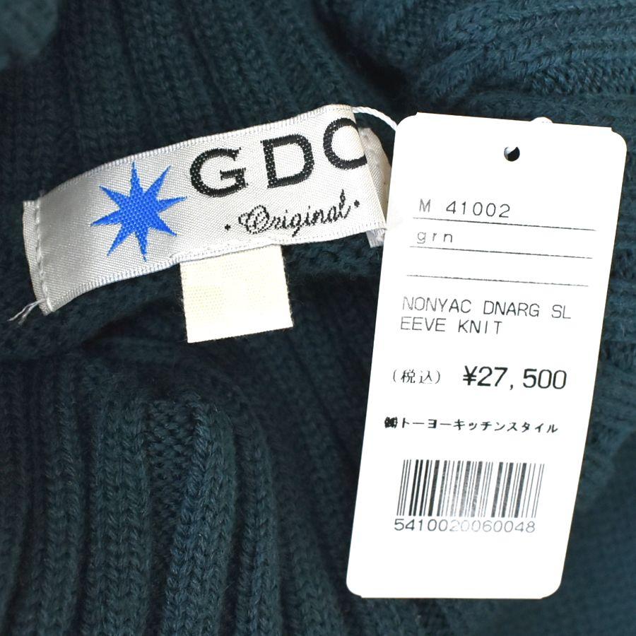 GDC ジーディーシー ハイネックセーター ニット グリーン メンズM 