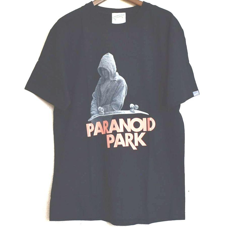 GDC ジーディーシー メンズ半袖Tシャツ Paranoidapark パラノイドパーク 黒 綿100% サイズM 送料無料 A091｜cso｜02