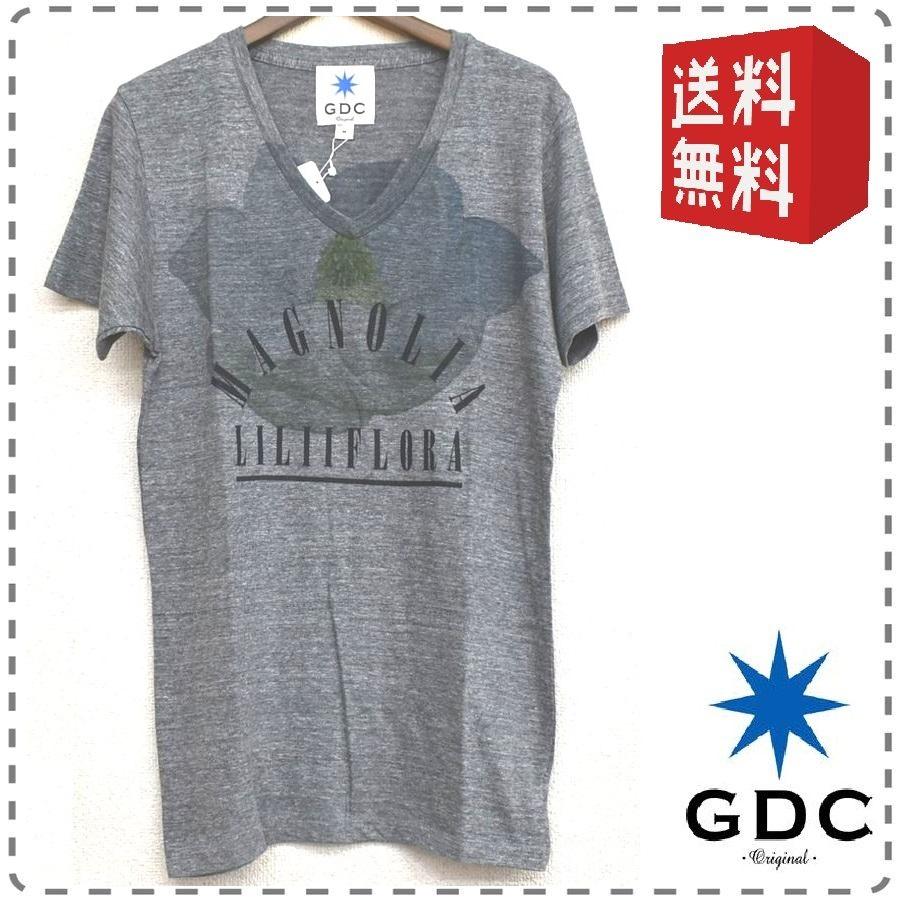 GDC 男女兼用 ユニセックス メンズMサイズ グレー ジーディーシー 半袖