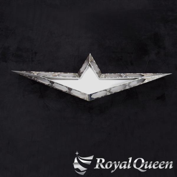 バスマーク アンドン エンブレム 鏡面 ※LED無し【RQBM3】 デコトラ