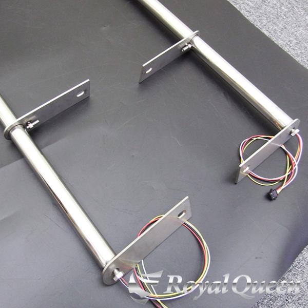 ステンレス旗棒　コーナーポール38φ ステンレス旗棒コーナーポール38φ