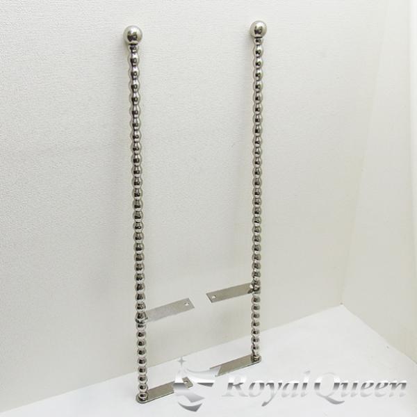 汎用 ステンレス 旗棒 コーナーポール ☆ 32Φ 絞りパイプ 全長1170mm