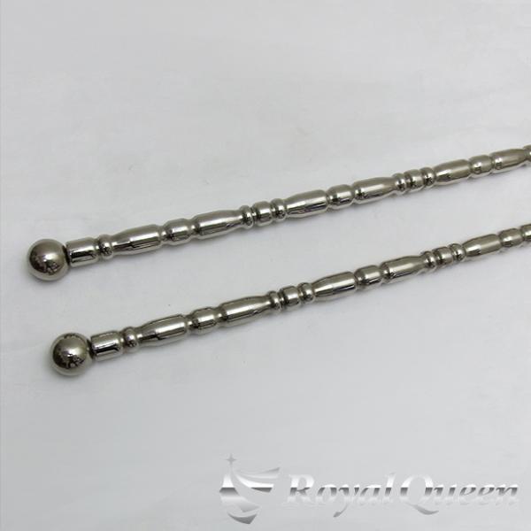 汎用 ステンレス 旗棒 コーナーポール ☆ 32Φ 絞りパイプ 全長1245mm