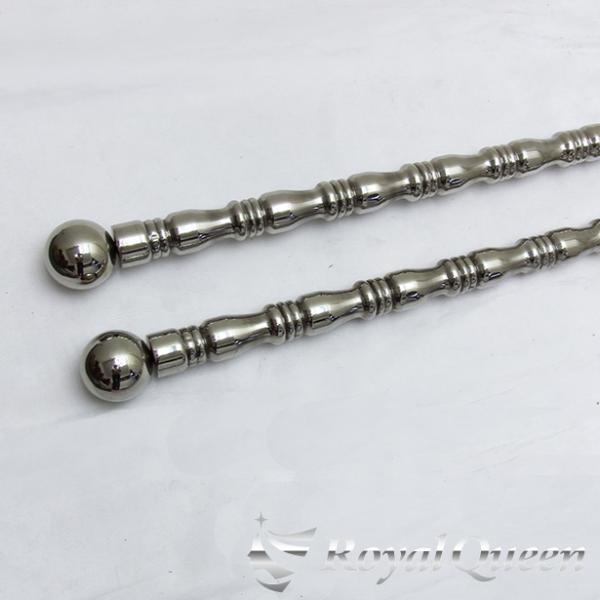 汎用 ステンレス 旗棒 コーナーポール ☆ 51Φ 絞りパイプ 全長1210mm