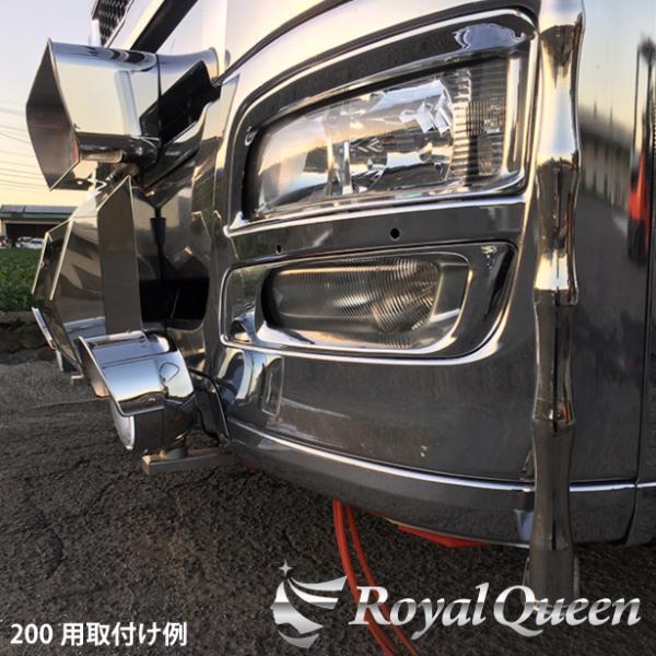 200Φ フォグランプ用 丸棒巻き バイザー エジプト柄 : Royal Queen
