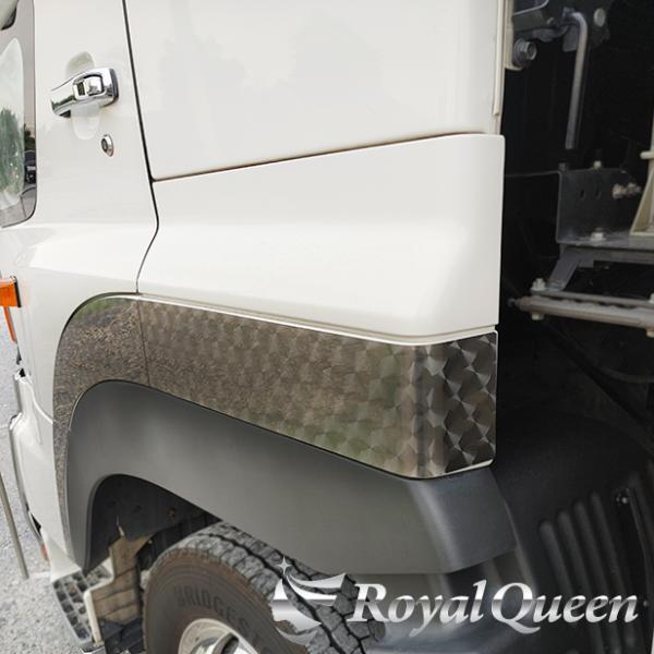 グラプロフェンダー（ウロコ） 日野 グランドプロフィア オーバーフェンダーパネル ステンレス