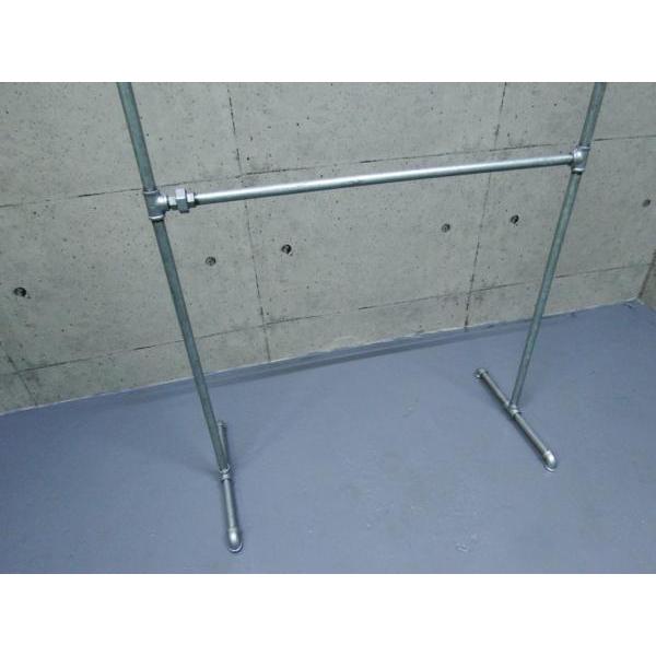 にゃんこ　ガス管ハンガーラック ガス管 ハンガーラック キャスター付 2段式 タイプF-2 約