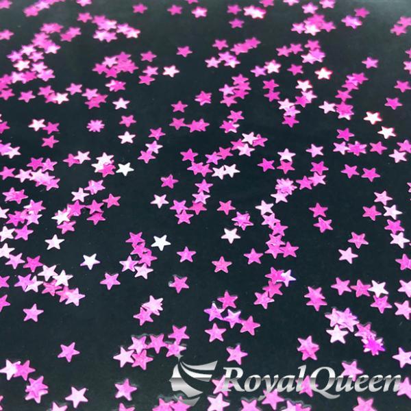 ラメ フレーク レインボーピンク パープル 星型 3mm 100g LBS901
