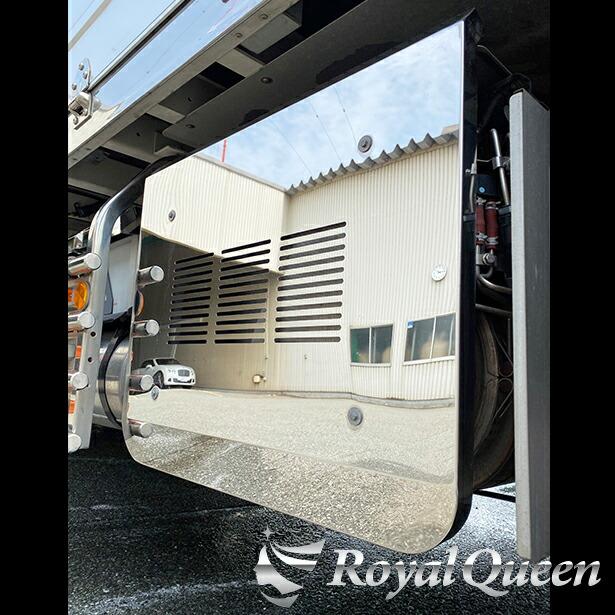 UD クオン　マフラーカバー UD TRUCKS 17クオン/パーフェクトクオン 4軸用 マフラーカバー