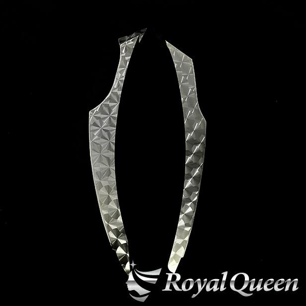 三菱 ふそう ベストワンファイター ステンレス マッドガード ウロコ柄