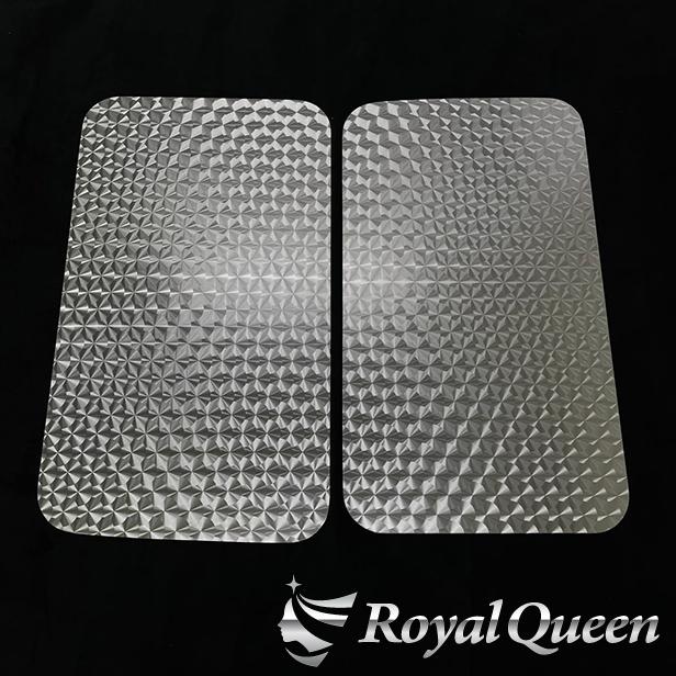 たかU【リア窓パネル　ウロコステンレス】日野プロフィア＆テラヴィ用 たかU【リア窓パネル ウロコステンレス】日野プロフィア