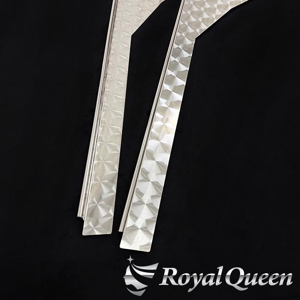 0527 丸棒付き エルフ ハイキャブ ウインドウパネル ウロコ柄 0527 丸