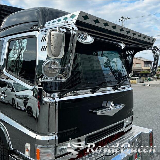 数量限定※】復刻版 ステンレス製 五光ミラー エジプト柄 ハイウェイ