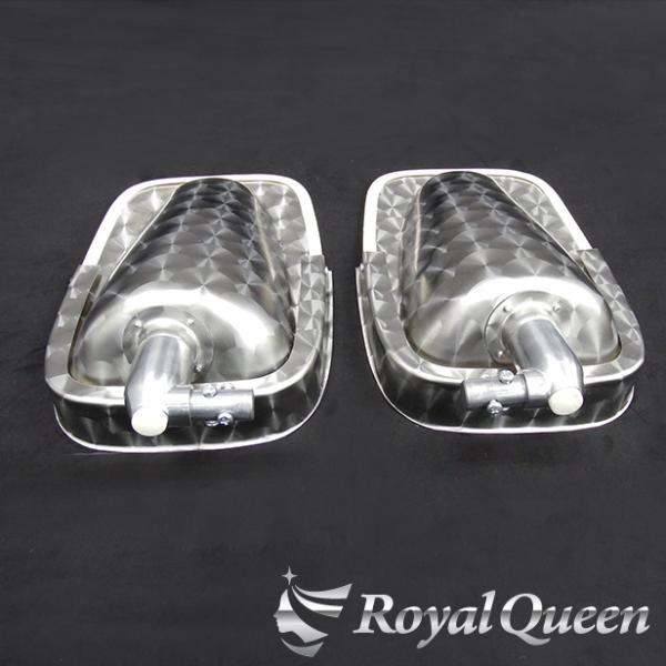 0517 ステンレス製 五光ミラー ウロコ柄(下)左右セット 0517 ステンレス製 五光ミラー ウロコ柄(下)左右セット 0517