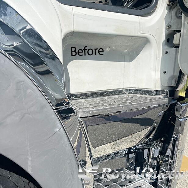 三菱ふそう スーパーグレート ステンレス シューズボックス 下駄