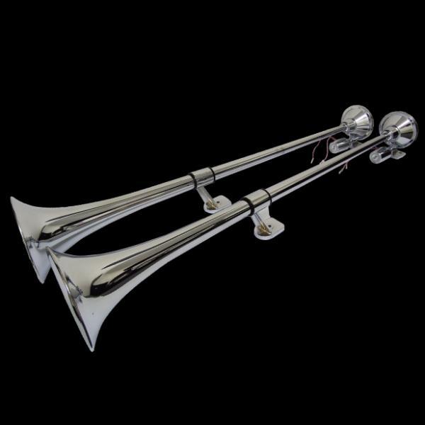 丸ビックロングホーン 100cm 2本セット 12/24v兼用 【RQHOR7】