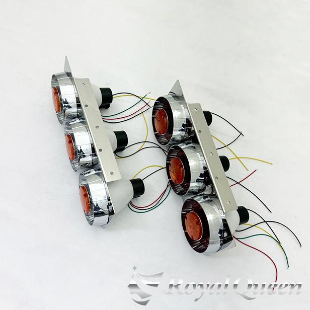 レトロ♪汎用 復刻版 小型 ヤンキーテール用 テールステー 鏡面 #1000